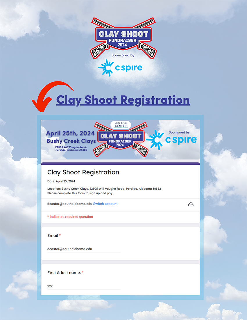Clay Shoot Registration