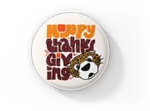 Happy Thanksgiving button