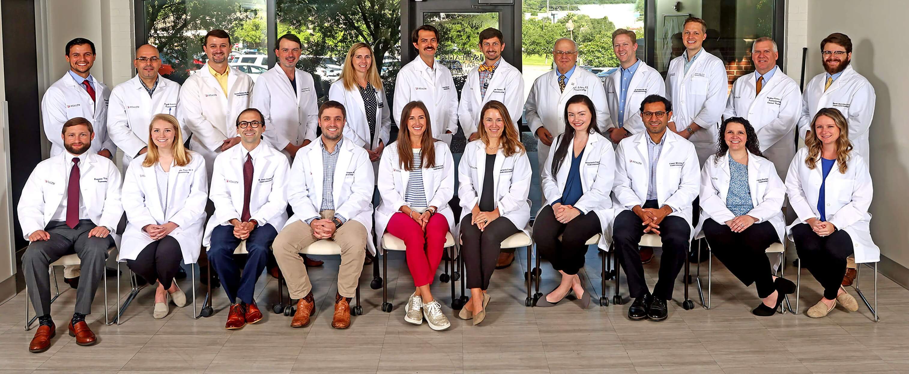 Gastroenterology faculty and fellows 