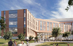 Rendering of the new College of Medicine.
